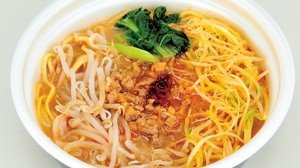 Even noodles are sugar-free! Low-carb range noodle series appeared in Lawson, the first is Dandan noodles