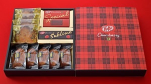 An X'mas limited gift set from KitKat Chocolatery! Chef Takagi "special" cake is also accepting reservations