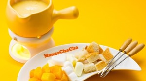 Winter menu "Mango Fondayu" is now available in Harajuku Mango Chacha--Dip Mango into Mango!