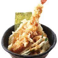 天ぷら専門店あきばに「大海老天丼」が期間限定で--“特大天然海老”を使った贅沢丼