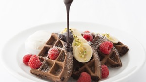 The second "Wednesday limited waffle" "Chocoholic" for Sarabeth--Special sale on Valentine's Day!