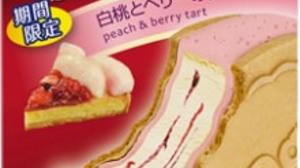 Haagen-Dazs' new crispy sandwich "white peach and berry tart"-like a fragrant "fruit tart"