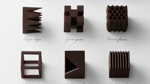 “形”で味わうチョコレート「chocolatexture」誕生--「とげとげ」「ぽきぽき」など9種のデザイン