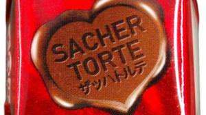"Tirol chocolate [Sachertorte]" released at Lawson nationwide--slightly apricot flavor