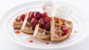 Wednesday limited "Strawberry Waffle" for Sarabeth--Spring flavor with plenty of strawberries