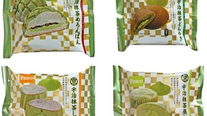 Pasco with "Uji Matcha Melonpan" etc .-- Uji Matcha series to enjoy the "Japanese" scent