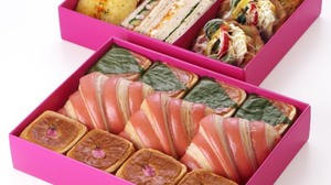 How about a "sweets lunch" for cherry blossom viewing? "Fauchon Hanami Box" is available for a limited time