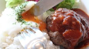 At Minami Aoyama's travel cafe "Ranikai Terrace", you can enjoy "100% beef" gravy hamburger steak! --After that, travel consultation