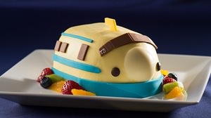 食べたら幸せになれそう？「0系新幹線ドクターイエロー」のケーキがホテル大阪ベイタワーから