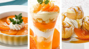 Seasonal dessert, Royal Host, with plenty of seasonal domestic fruit "Kiyomi"!