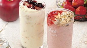 Segafredo and refreshing yogurt drink "Strawberry Yogurt Granita"