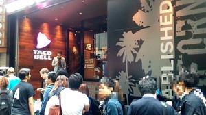 [Kitter! ] A large procession of 200 people in Shibuya "Taco Bell"! US's largest Mexican fast food re-landing in Japan