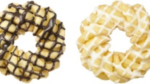 Waffle x donut = "Waffnuts"-Two "new sensation donuts" are born from KKD!