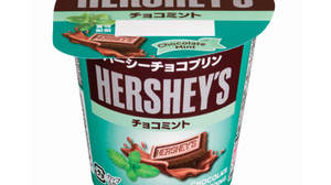 "Chocolate mint flavor" pudding "Hershey chocolate pudding chocolate mint"-cool taste