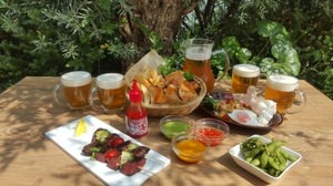 Enjoy all-you-can-drink beer garden "Uma Spicy" Thai food in Ginza