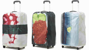 空港の荷物レーンを回転ずしにする「寿司スーツケースカバー」に新ネタ登場