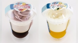 Does the texture change when frozen? "Frozen and delicious! Parfait from Lopia--supervised by Okinawa Blue Seal