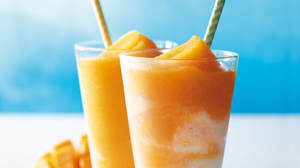 "Frozen mango" Doutor with passion fruit--Fruit to the last bite!