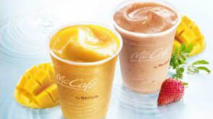 "Fruit-friendly smoothie" of vegetables and fruits at McCafé--How about for breakfast?