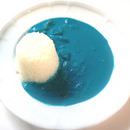 ニコニコ 本社カフェ「食欲減退ブルーカレー」うまいけど、鮮やかなスカイブルー 青いんだよ！