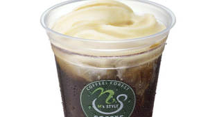 "Soft iced coffee" is now available at MINISTOP! An evolution of coffee float using popular soft serve ice cream