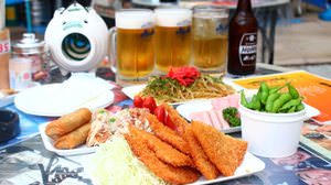 Toast with hoppy and hamukatsu! "Showa Beer Garden" in Roppongi / Grand Hyatt Tokyo