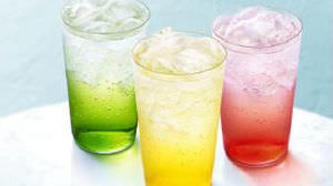 3 kinds of colorful "McFizz" in McDonald's--Summer-only refreshing drink appeared