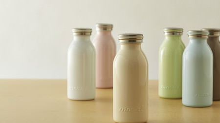 Introducing "mosh! Stainless Bottle", a mobile bottle that looks like a milk bottle