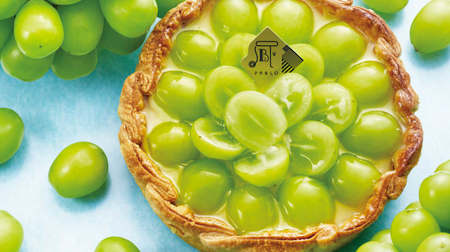 Limited to September! Okayama Prefecture Muscat "Hareou" cheese tart is now available in Pablo