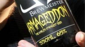 Beer with 65% alcohol-stronger than vodka "Armageddon"