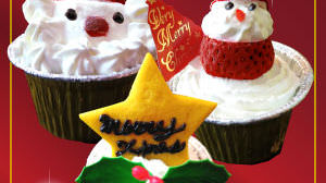 Santa Claus is coming to your dog-Santa Claus cupcakes for dogs are on sale!