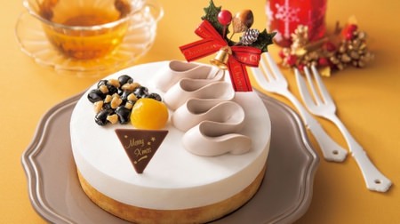 みそとしょうゆが隠し味!?“和”のクリスマスケーキ「豆乳チーズケーキ」、有名日本料理店監修