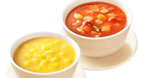 McDonald's warm winter "corn cream soup"-sweet corn sweetness and grain texture