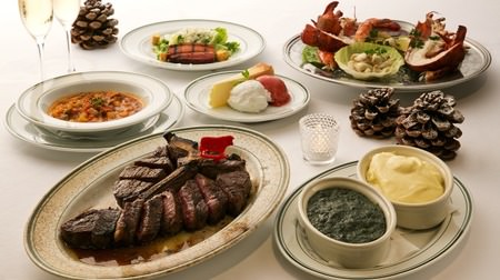 X'mas special course for Wolfgang's! Enjoy the popular "Prime Steak" and "Seafood Platter"