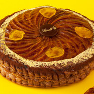 新年を祝うフランス菓子「ガレット・デ・ロワ」リンツに--サクサクパイ生地にダークチョコ＆レモンのフィリング入り