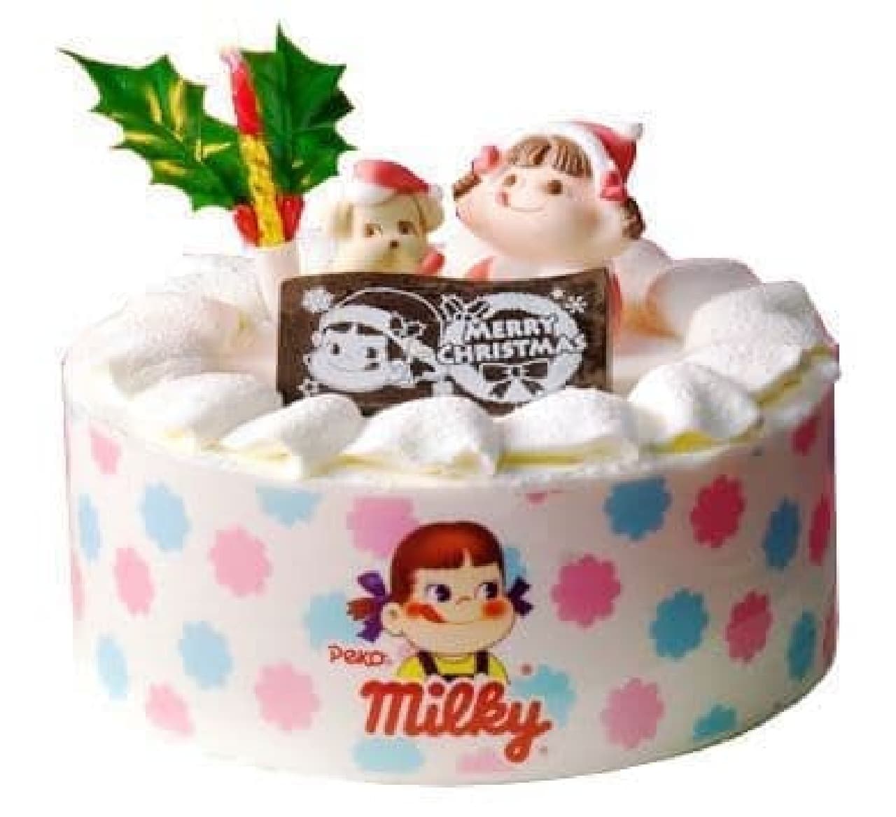 ペコちゃんを食べるクリスマス ミルキークリスマスケーキ がネットショップ限定販売 えん食べ