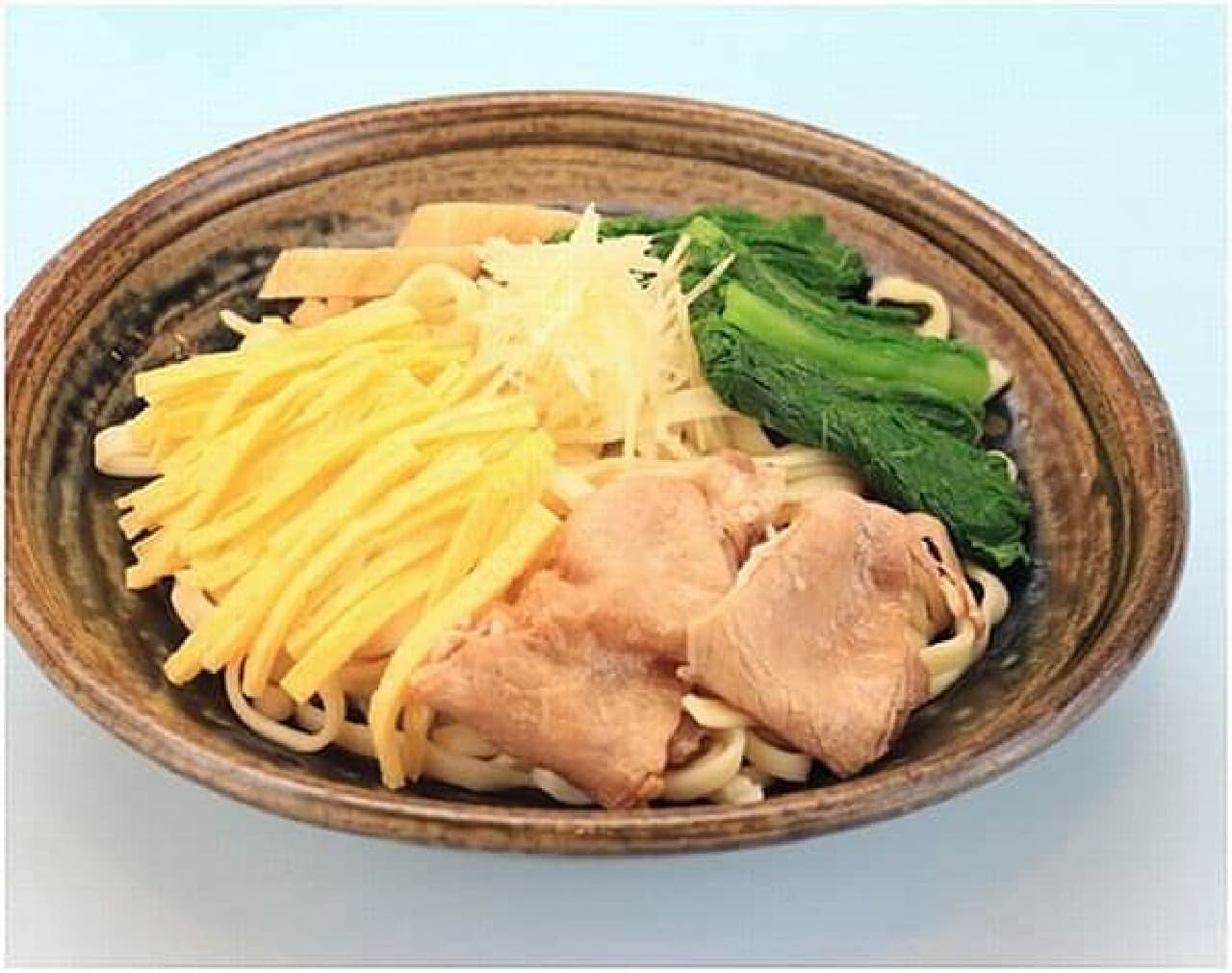 "Chilled Okinawa soba" A chilled menu perfect for summer!