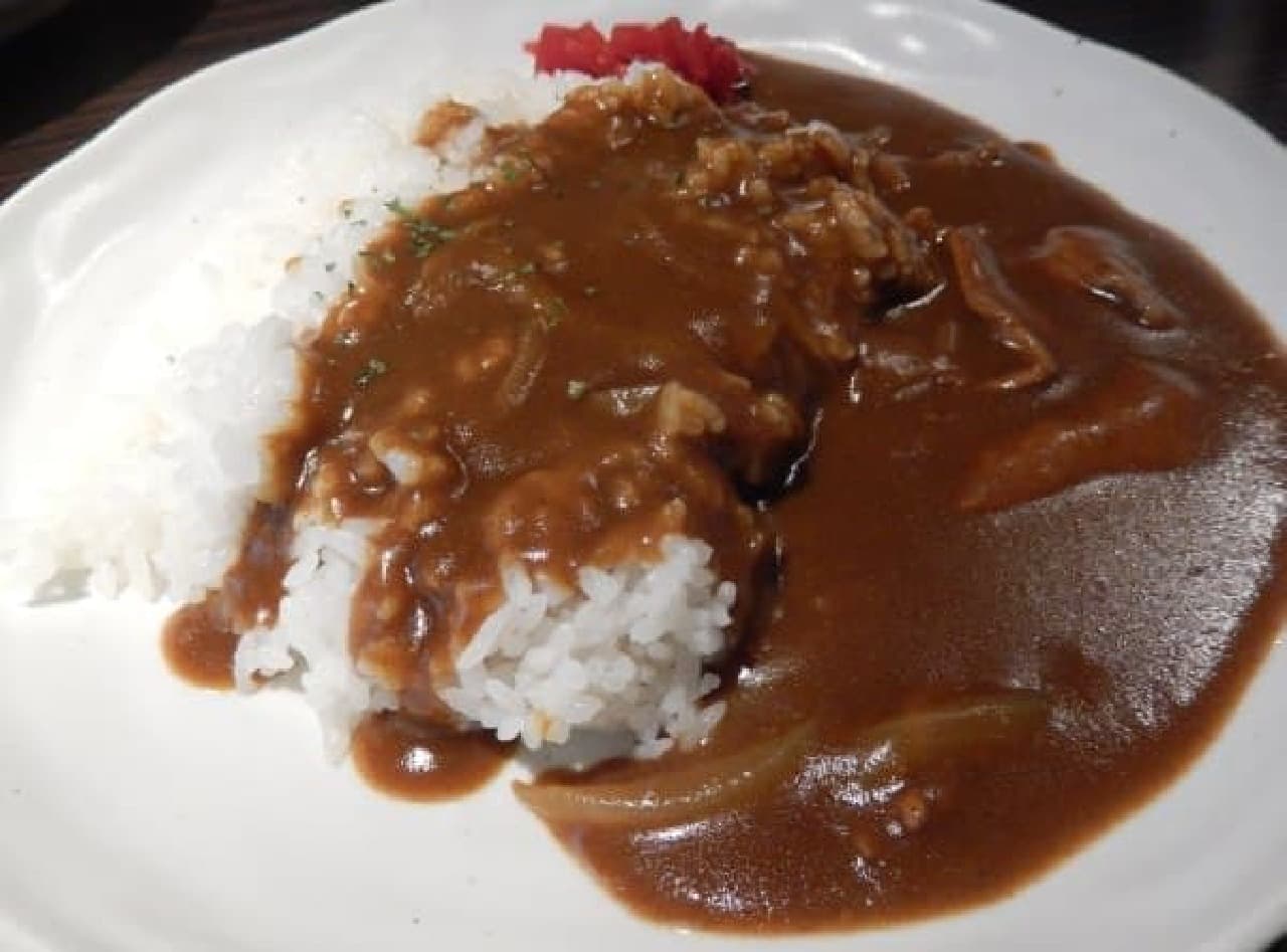 This is a 100 yen curry without toppings