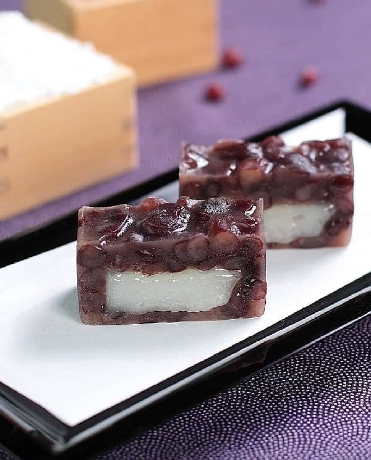 Traditional confectionery is now available in "salt taste"! The saltiness and sweetness of azuki beans are exquisite