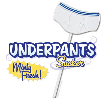 男性用ブリーフ型キャンディー「Underpants Sucker」