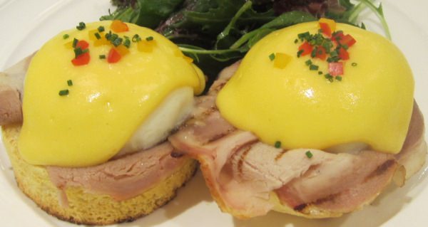 "Classic Eggs Benedict", one of Sarabeth's specialty dishes