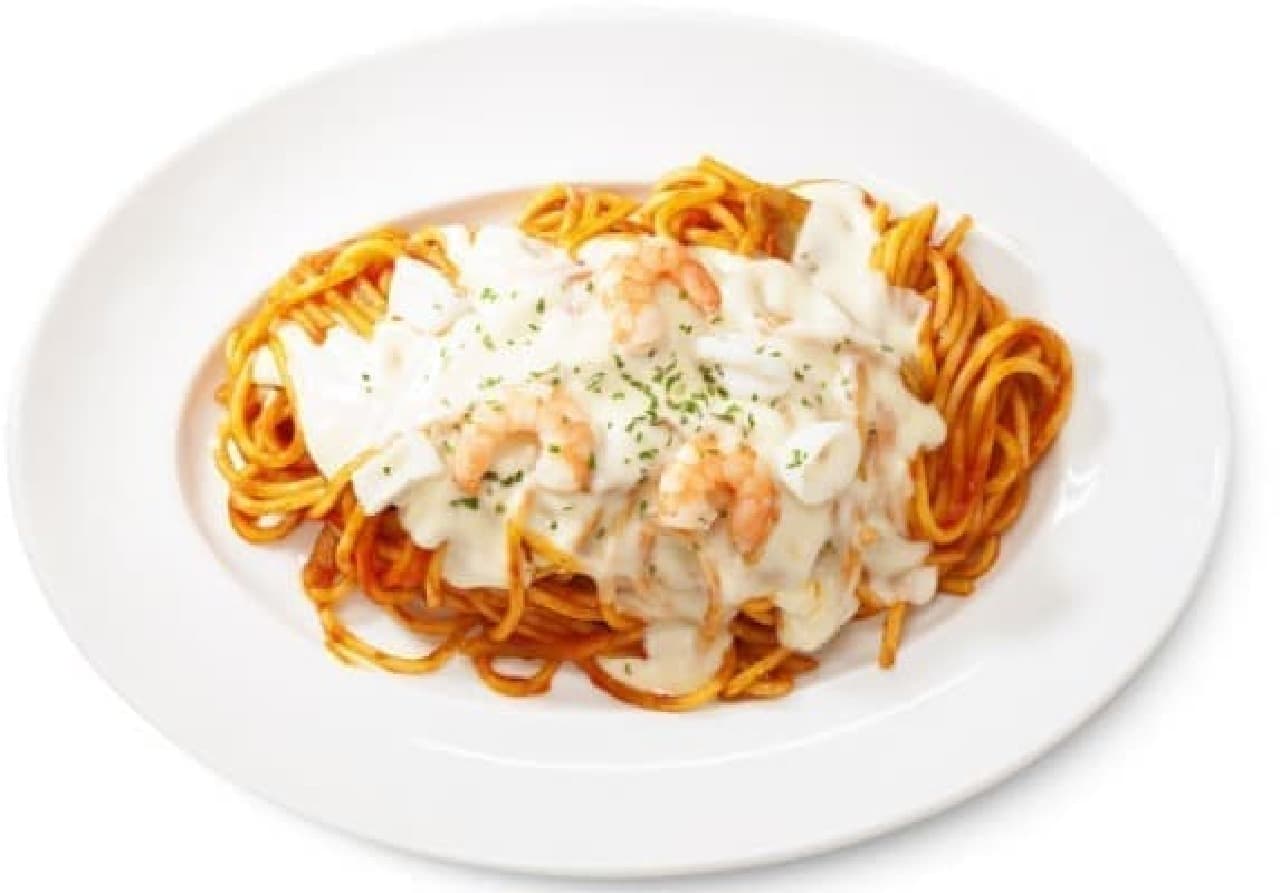 1. Satiety Spaghetti Napolitan Yokocho (Hokkaido) "Hokkaido Cream Napolitan"