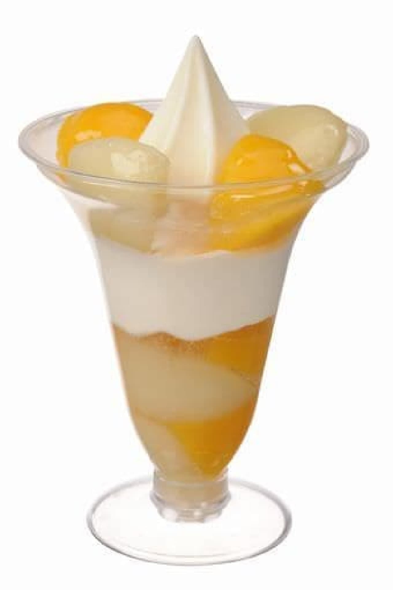 Ministop Denka's treasure sword parfait, this year "two kinds of peach"