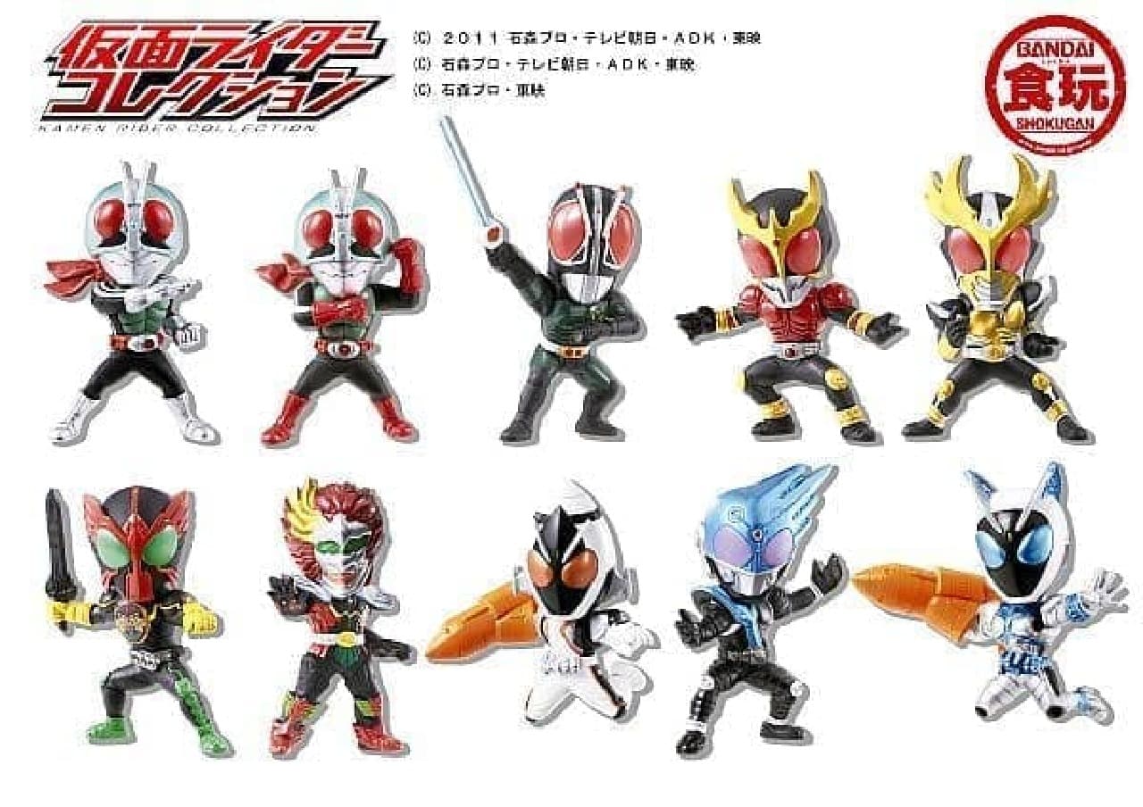 That "moment" that remains in 40 years of history becomes a toy! "Kamen Rider Collection"
