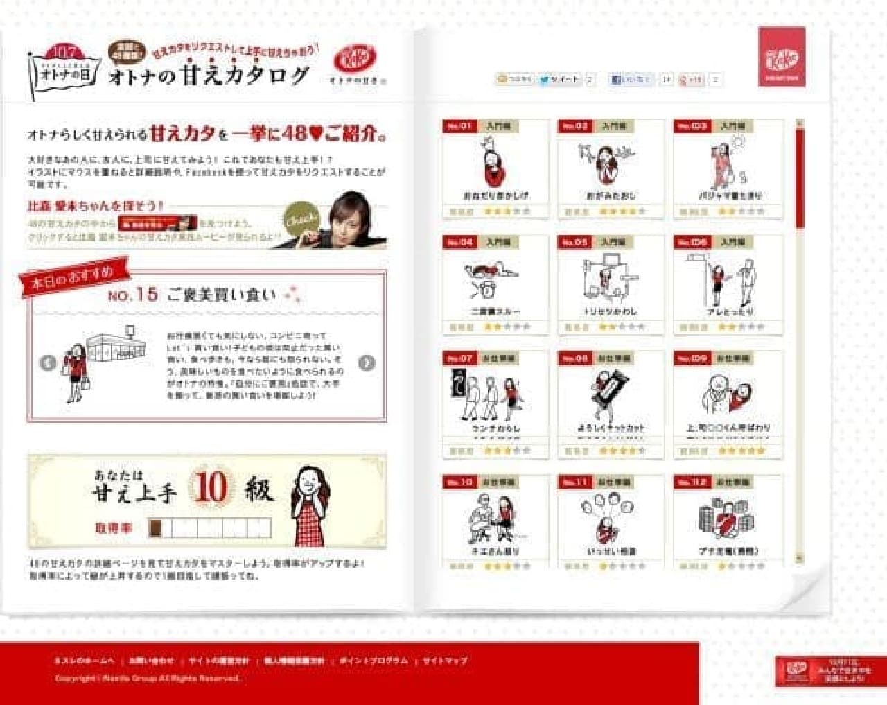 Lunch Warashi And Onegan Shukashige Kit Kat S Adult Pampering Catalog Entabe Com