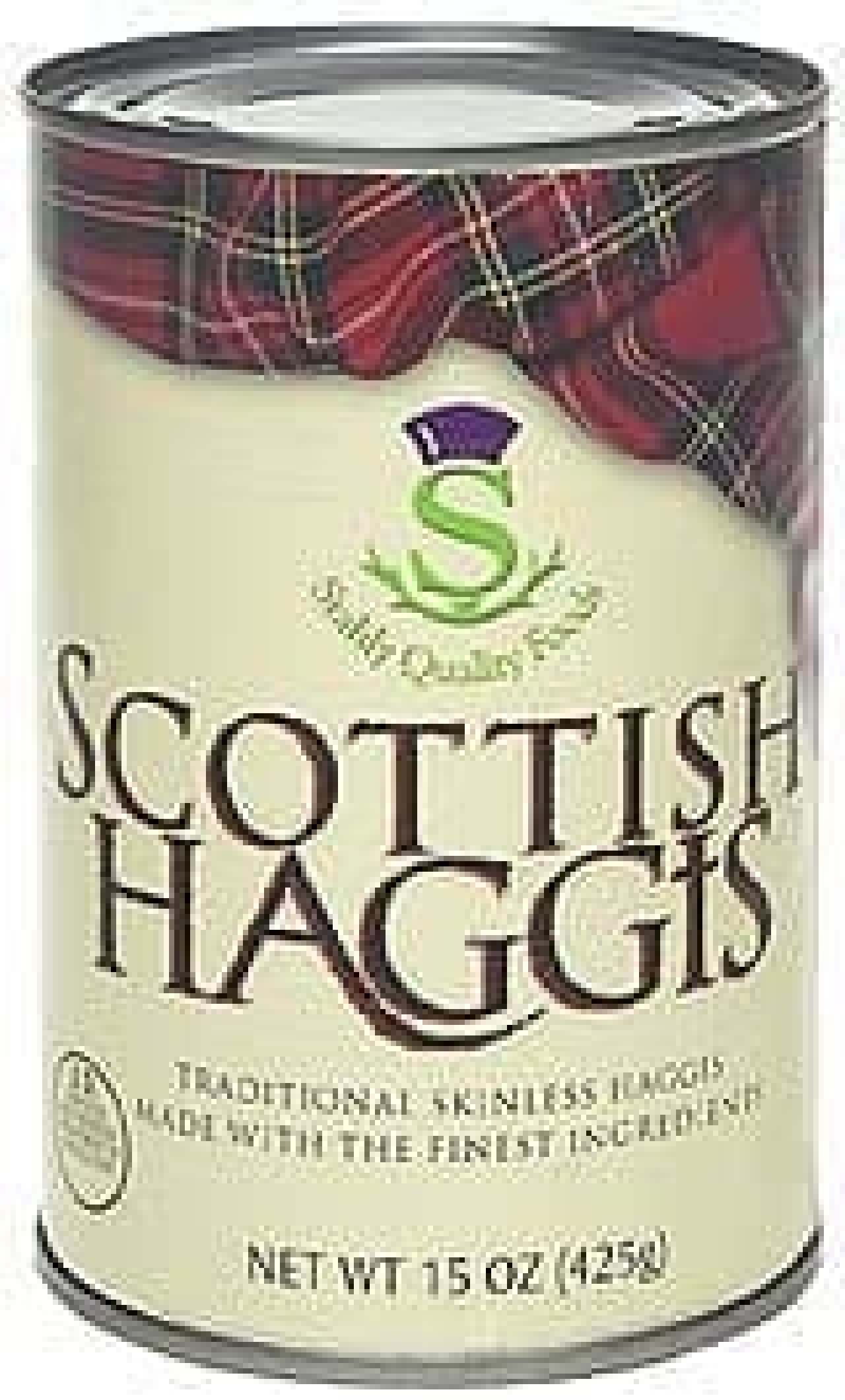 Haggis also has canned food