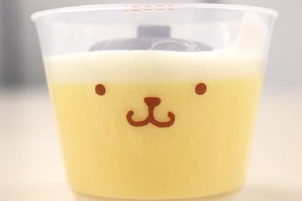 "Pompompurin pudding" that you can get your hands on