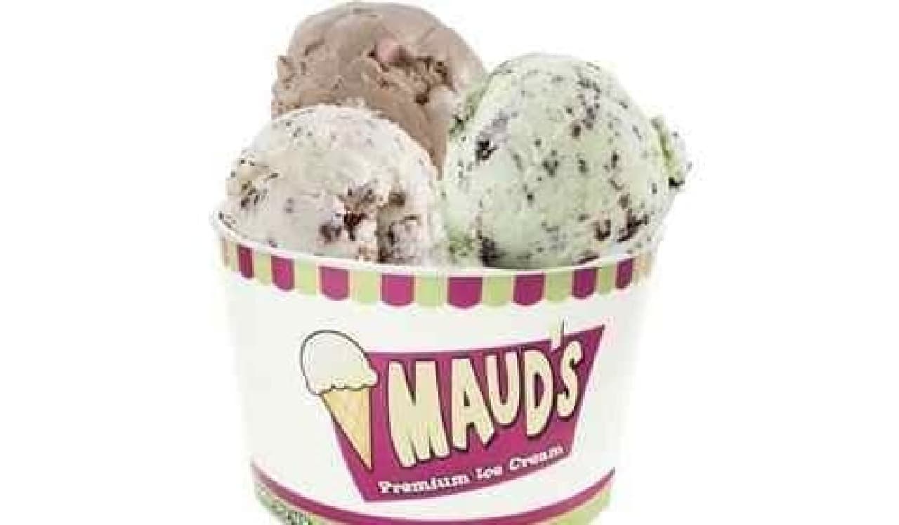 Popular "Mauds Ice Cream" in Ireland