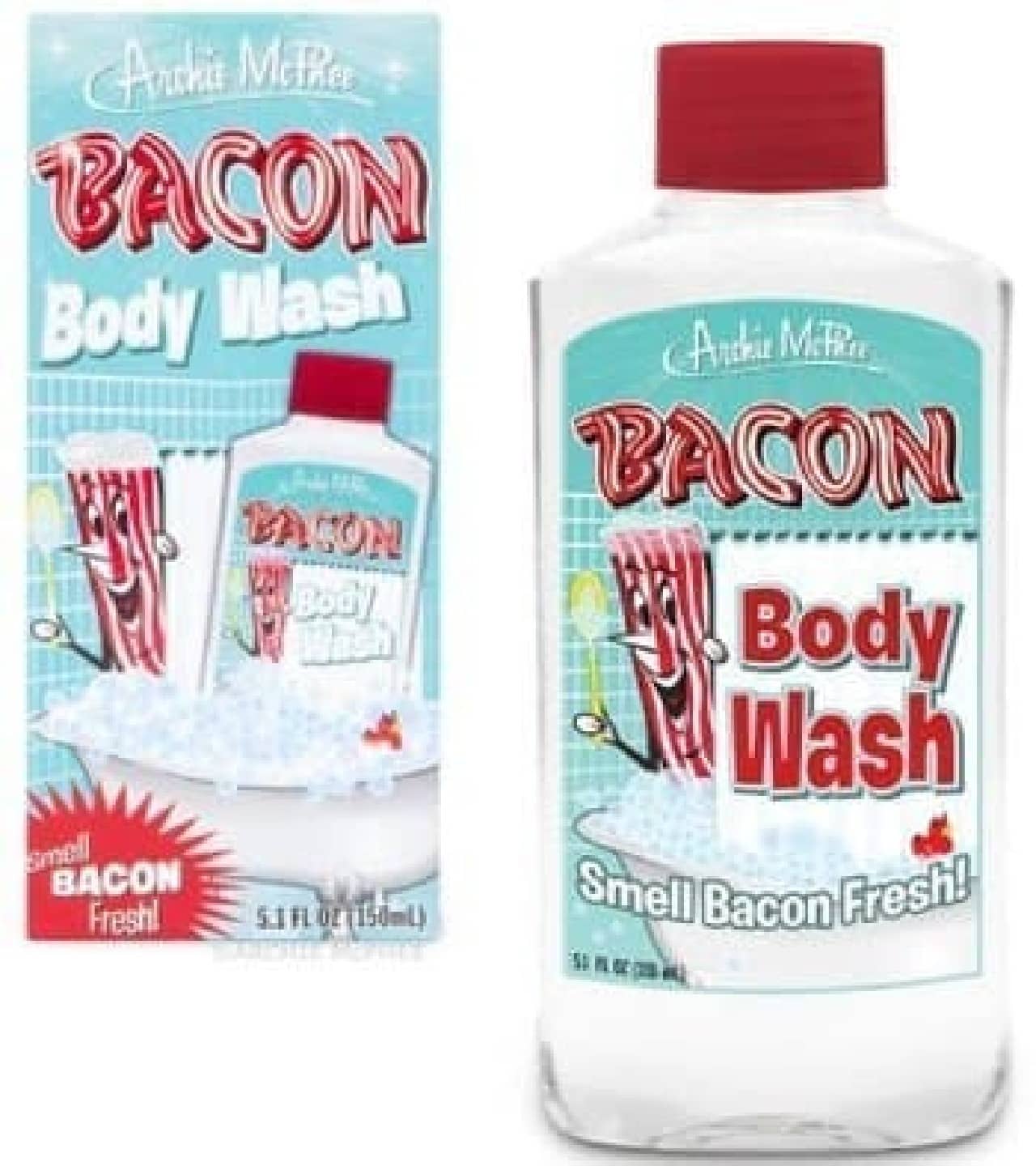 After taking a bath, your body may also give off the scent of bacon