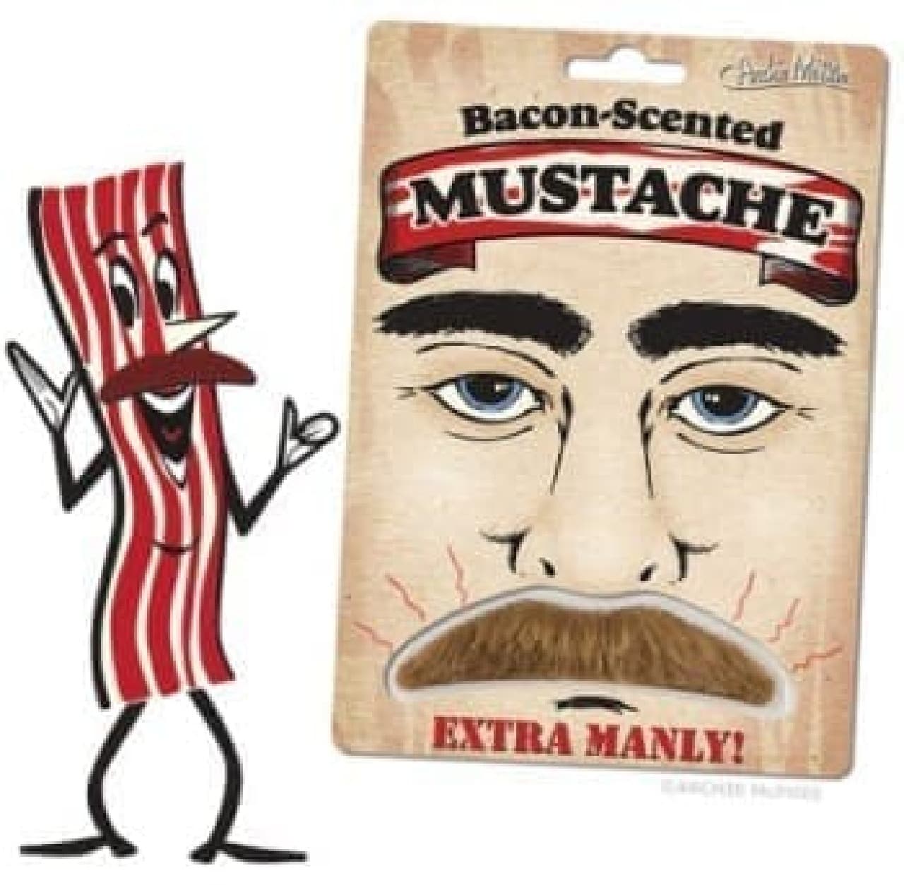 Speaking of masculinity, beard and bacon!
